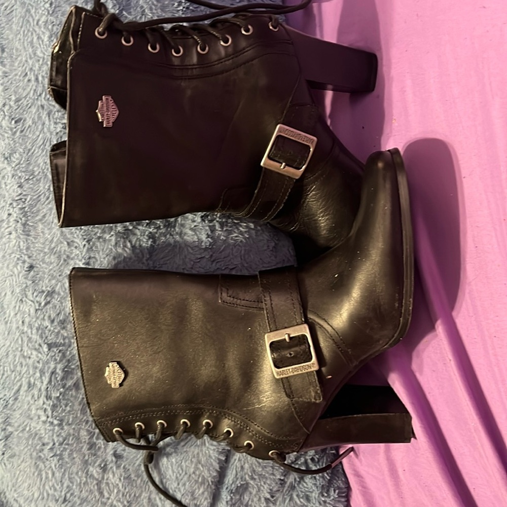 Harley Davidson women’s leather boots